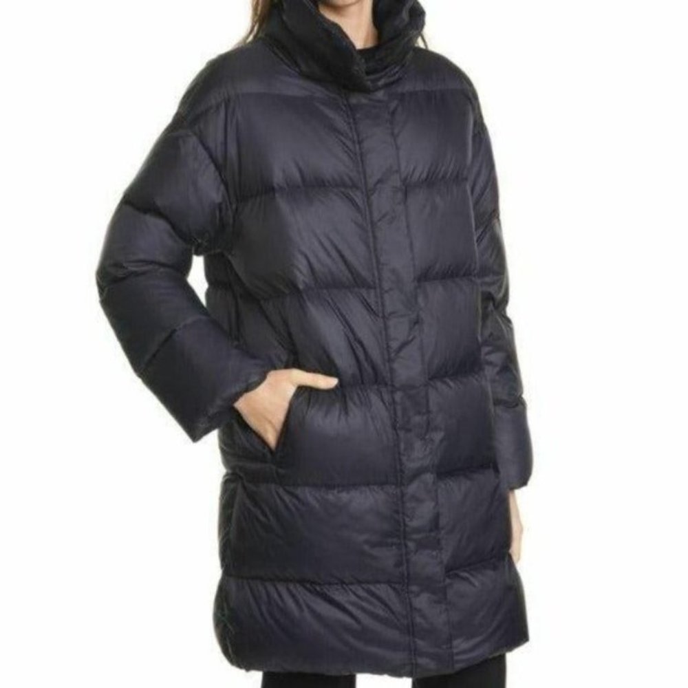 NWOT Eileen Fisher Funnel Neck Puffer Coat-S